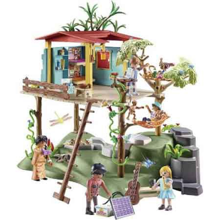 Playmobil 71013 Wiltopia Familienbaumhaus mit Spielzeugtieren für 69,99€ (statt 90€)