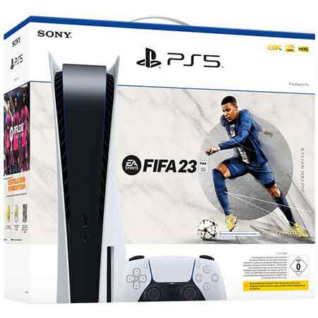Sony PlayStation 5 Disc Edition + FIFA 23 für 619€ &#8211; Vorbesteller