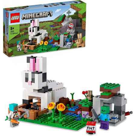 LEGO 21181 Minecraft Die Kaninchenranch für 18,99€ (statt 26€)   Prime