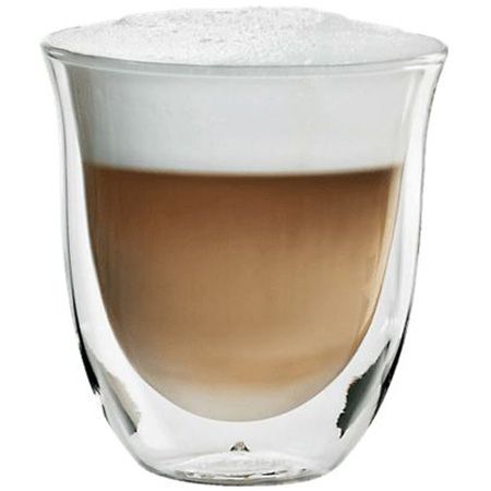 2er Set Delonghi Cappuccino Gläser, 270 ml für 13,94€ (statt 20€)