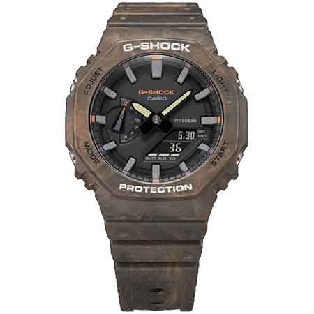 Casio G Shock GA 2100 Analoguhr in Camo für 60€ (statt 101€)