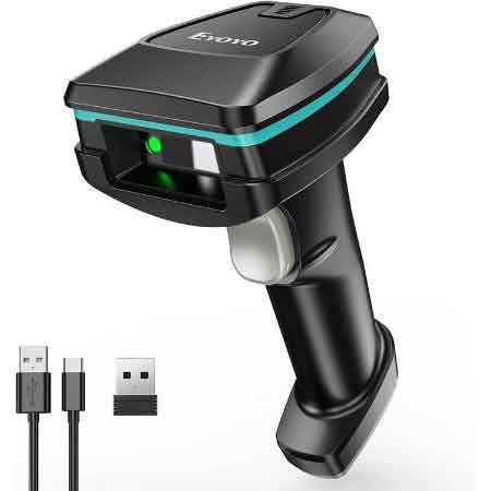 Eyoyo 3 in 1 Bluetooth Barcode Scanner für 44,99€ (statt 90€)