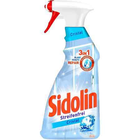 Sidolin Cristal Glasreiniger, 500ml ab 1,55€ (statt 2€)