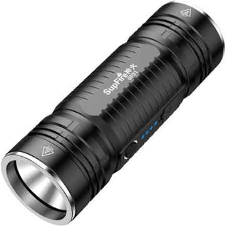 SuperFire GF01 Akku LED Taschenlampe mit 1.000 Lumen für 20,14€ (statt 31€)
