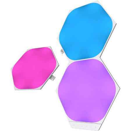 Nanoleaf Shapes Hexagon Erweiterungspack mit 3 LED Panels für 39,99€ (statt 50€)