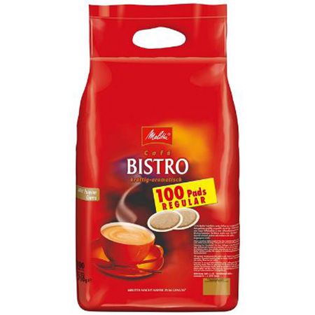 100er Pack Melitta Bistro Crema Kaffeepads ab 9,59€ (statt 13€)