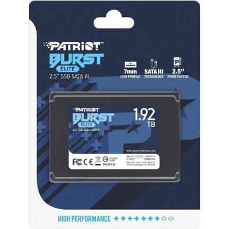 Patriot Burst Elite SATA 600 SSD mit 1,92 TB für 98,89€ (statt 108€)