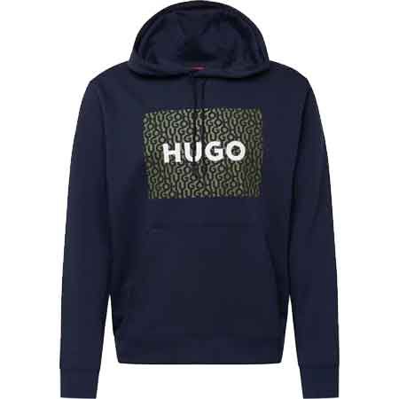 HUGO Dreeman Sweatshirt in Navy für 63,92€ (statt 78€)   Gr.: S bis L