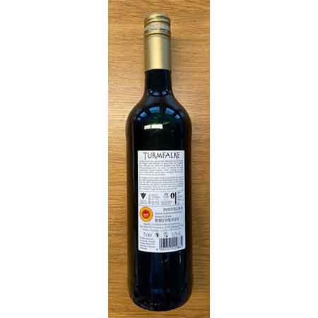 Turmfalke Dornfelder Qualitätswein, halbtrocken, 0.75l ab 1,43€ (statt 2,19€)   Prime Sparabo