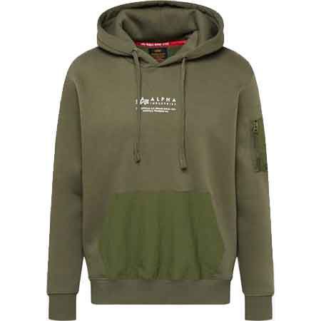 Alpha Industries Nylon Pocket Dark Hoodie für 52,90€ (statt 90€)