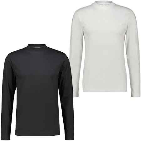 Calvin Klein Smooth Mock Langarmshirt in 2 Farben ab 40,44€ (statt 55€)