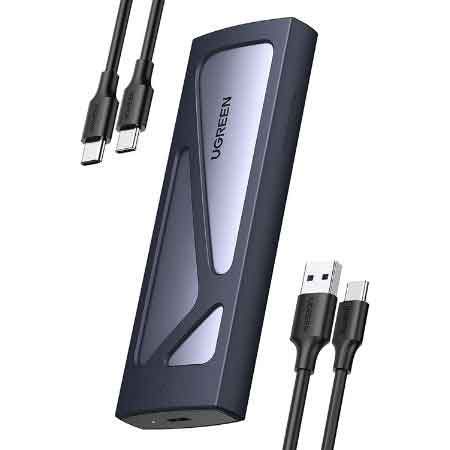 Ugreen NVMe M.2 Gehäuse mit USB 3.2 für 21,59€ (statt 27€)