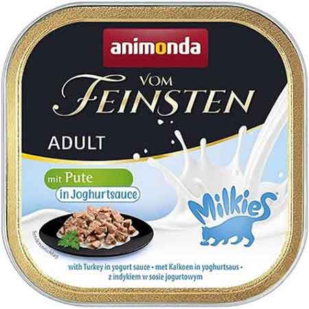 32er Pack animonda Vom Feinsten Milkies Katzenfutter, 100g für 9,27€ (statt 20€) &#8211; Prime