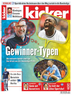 8 Ausgaben vom Kicker für nur 11€ (statt 24€)