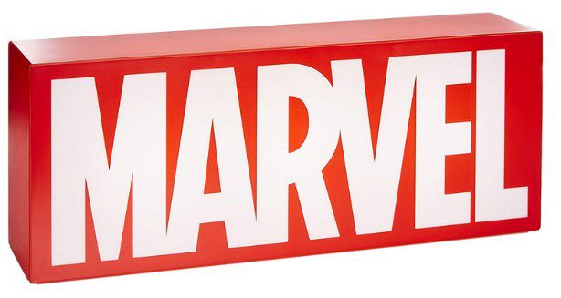 MARVEL Logo als Tischleuchte für 20,59€ (statt 26€)