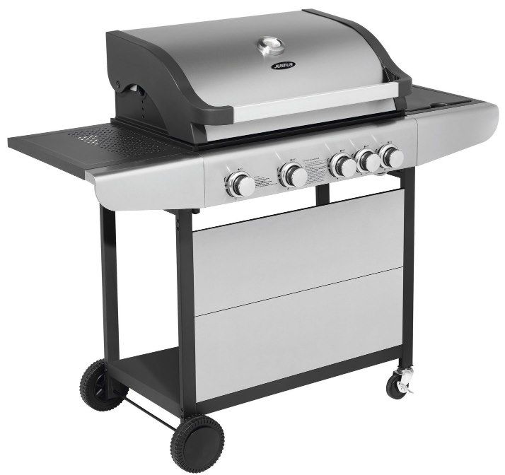 Justus Ares 4 S   4+1 Gasgrill für 139,99€ (statt 198€)