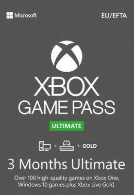 3 Monate Xbox Game Pass Ultimate für 21,77€ (statt 31€)