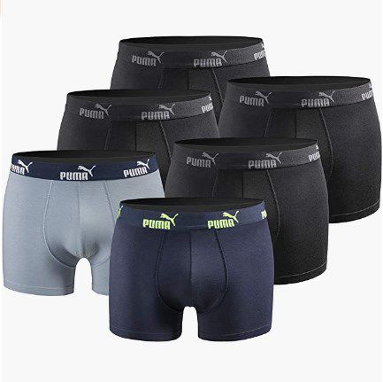 6er Pack PUMA Herren Boxershort Limited Statement Edition ab 29,99€ (statt 38€)