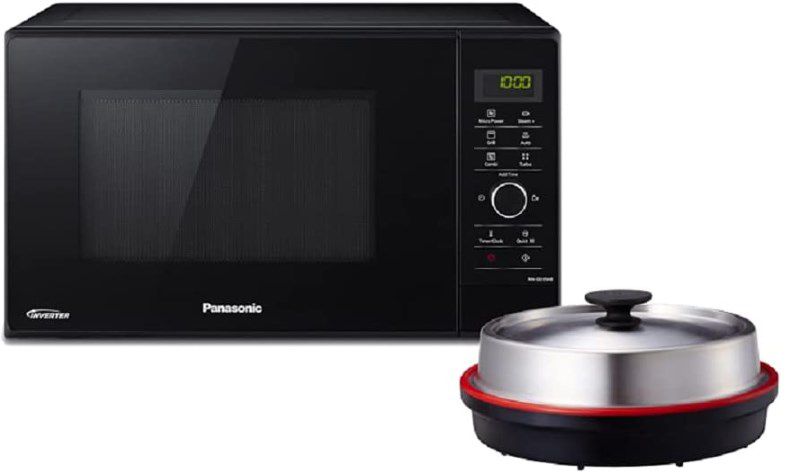 Panasonic NN GD35HBGTG Mikrowelle mit Dampfgarer Einsatz für 168,99€ (statt 190€)