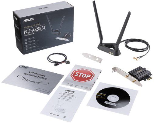 Asus PCE AX58BT Mainboard WLAN/Bluetooth 5.0  Adapter für 44,90€ (statt 55€)