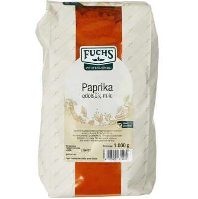 1kg Fuchs Paprika edelsüß mild ab 9,34€ (statt 15€)