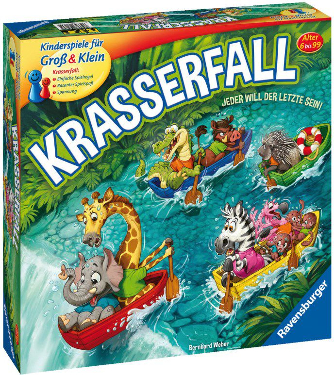 Ravensburger 20569 Krasserfall Familien Brettspiel für 19,89€ (statt 25€)