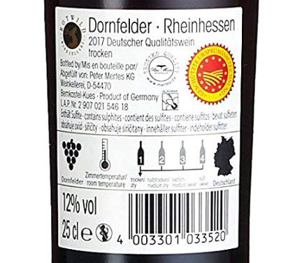 12 x 0,25Liter Rotwild Dornfelder trocken ab 15,21€ (statt 19€)