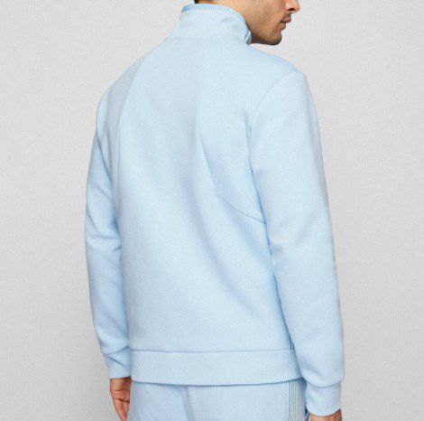 Hugo Boss Skaz1 (50471906) Sweatjacke in Hellblau für 76,79€ (statt 144€)   XL