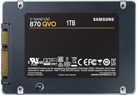 Samsung 870 QVO Interne SATA SSD 1TB für 46,98€ (statt 56€)