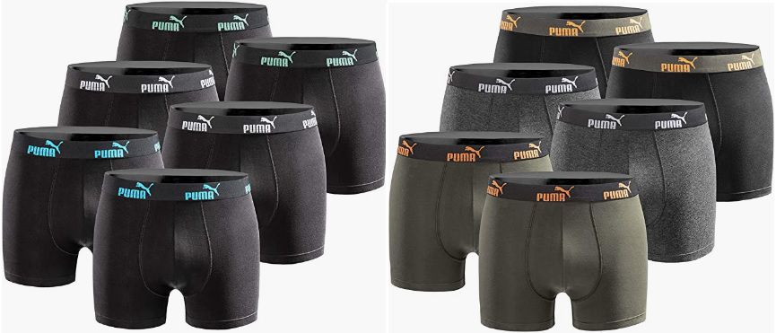 6er Pack PUMA Herren Boxershort Limited Statement Edition für 29,99€ (statt 38€)