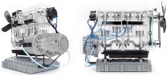 Franzis Hybridmotor Motorbausatz, Maßstab 1:3 für 49,95€ (statt 87€)