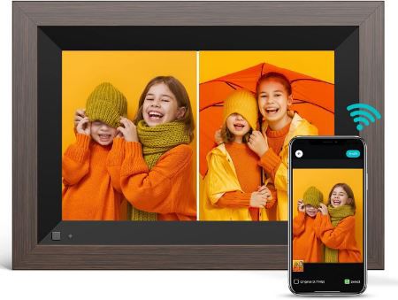 Akiyo 10,1 Zoll Smarter WLAN Bilderrahmen mit Touchscreen für 59,99€ (statt 150€)