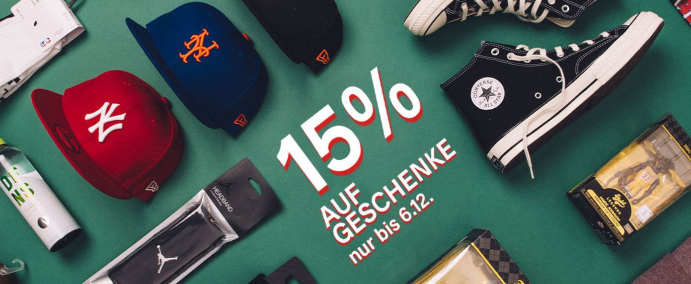 Kickz Geschenke Guide mit 15% Rabatt   z.B. Nike KD TREY 5 X für 84,96€ (statt 100€)