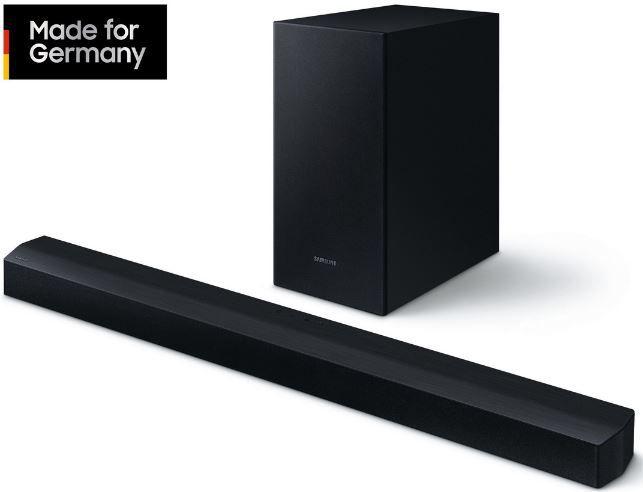 Samsung HW B440 2.1 Soundbar mit 300W + Subwoofer für 99€ (statt 198€)