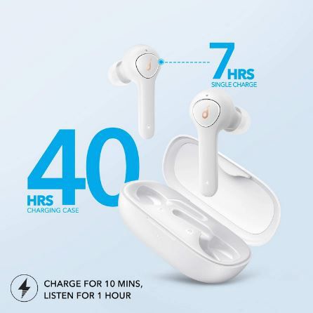 Soundcore Life P2 Bluetooth Kopfhörer in Weiß für 27,99€ (statt 50€)
