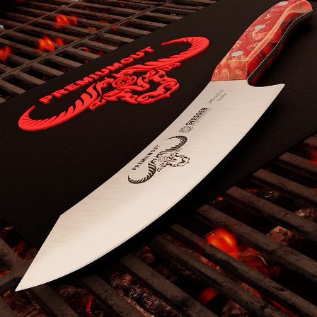 Giesser PremiumCut Chefs No.1 Red Diamond Kochmesser, 20cm für 78,65€ (statt 99€)