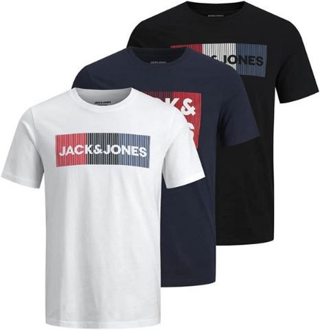 3er Pack Jack & Jones T Shirts für 19€ (statt 29€)   Prime
