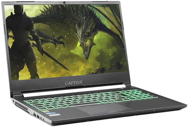 Captiva I66 735 15,6 Gaming Notebook mit i7 11800H, RTX 3050 für 749€ (statt 899€)