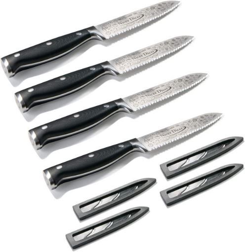Genius Nicer Dicer Knife Set, 4 tlg. für 39,99€ (statt 60€)