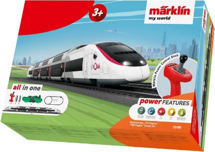 Märklin my world Modelleisenbahn Set, TGV Duplex, Spur H0 ab 46,74€ (statt 66€)