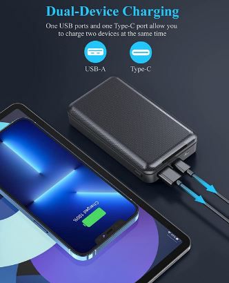 Diaidiai USB C/A Power Bank mit 26.800mAh für 16,73€ (statt 31€)