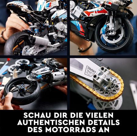 LEGO 42130 Technic BMW M 1000 RR Motorrad für 149,99€ (statt 175€)