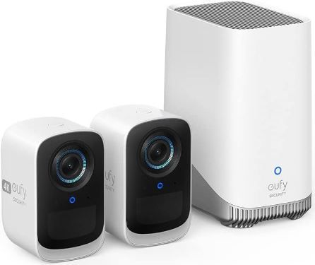 eufyCam S300 3C 4K Kamera Set mit Gesichtserkennung für 249,99€ (statt 300€)