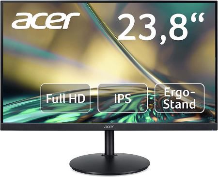 Acer CB242Y 23,8 Zoll Full HD Monitor mit 75Hz, 1ms für 125€ (statt 153€)