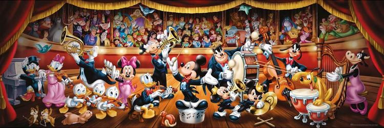 Clementoni 39445 Panorama Disney Orchestra Puzzle, 1.000 Teile für 7,99€ (statt 11€)   Prime