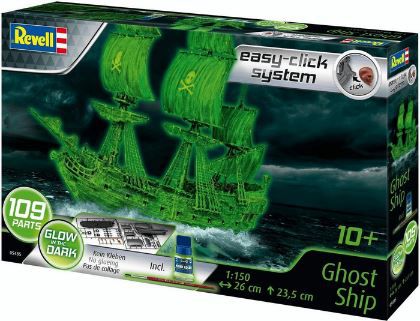 Revell 05435 Geisterschiff mit Nachtleuchtfarbe für 9,99€ (statt 19€)   Prime