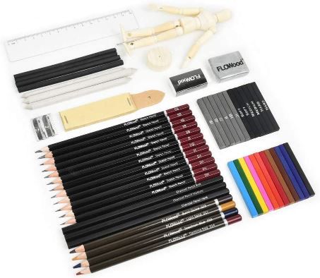 FLOWood Art Set Box, 58 tlg. für 19,23€ (statt 30€)