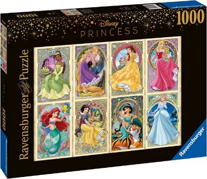 Ravensburger 16504 Disney Nouveau Art Prinzessinnen Puzzle für 5,99€ (statt 12€)   Prime