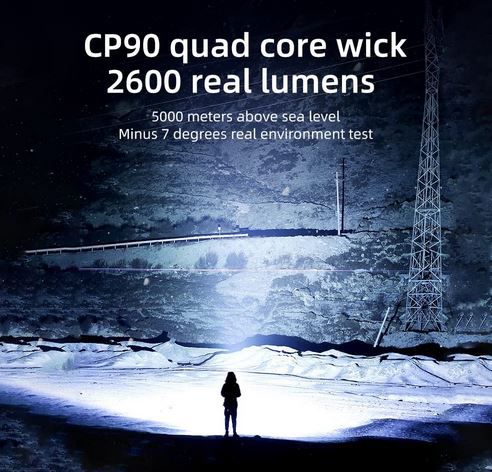 SuperFire GT60 Led Taschenlampe mit 2.600 Lumen für 25,19€ (statt 42€)