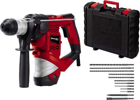 Einhell TC RH 900 Bohrhammer Kit inkl. 12 tlg. Bohrer und Meißelset für 74,49€ (statt 108€)